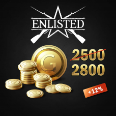 Enlisted - 2500 Gold + 300 Bonus