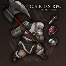 C.A.R.D.S. RPG: The Misty Battlefield - AddUnit "Greg Ironheart"  + Starter Equipment Pack