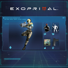 Exoprimal - Vigilant Alpha Insurgent Set