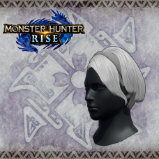 Monster Hunter Rise - "Bob with Hairband" hairstyle