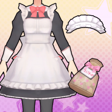 Gal*Gun: Double Peace 'Maid Uniform' Costume Set [Cross-Buy]