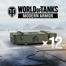 World of Tanks - 12 Sergeant War Chests
